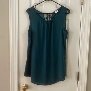 CABi - teal top - super fun and great with a jacket on top!